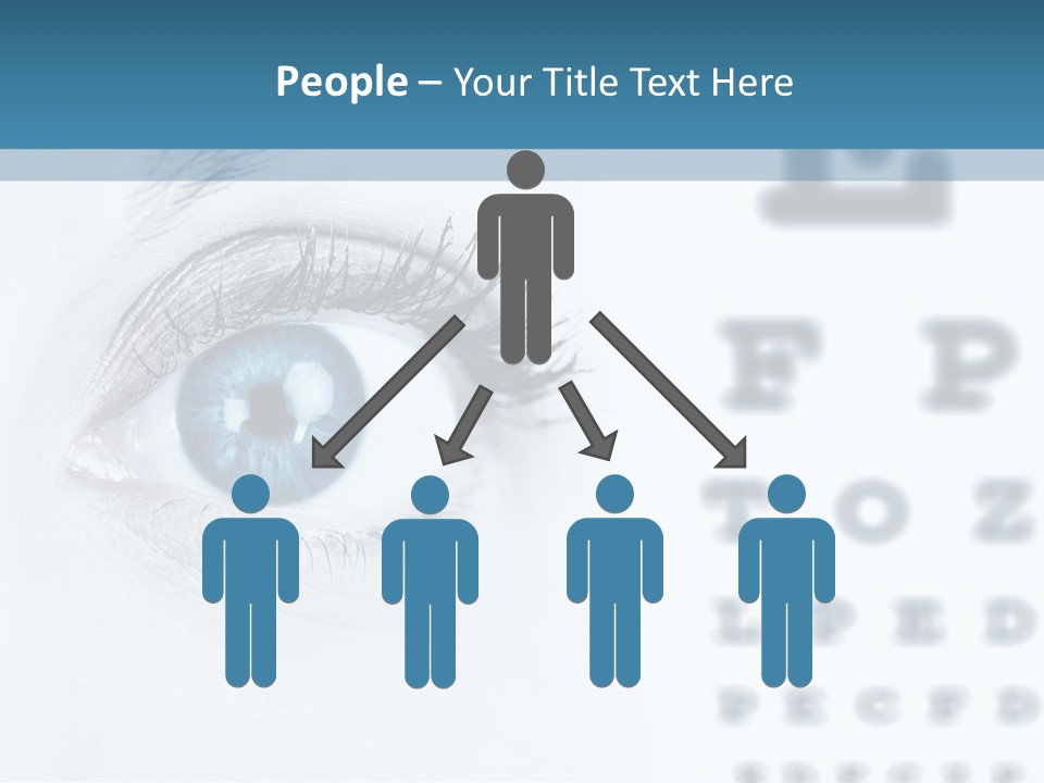 Number View Lens PowerPoint Template