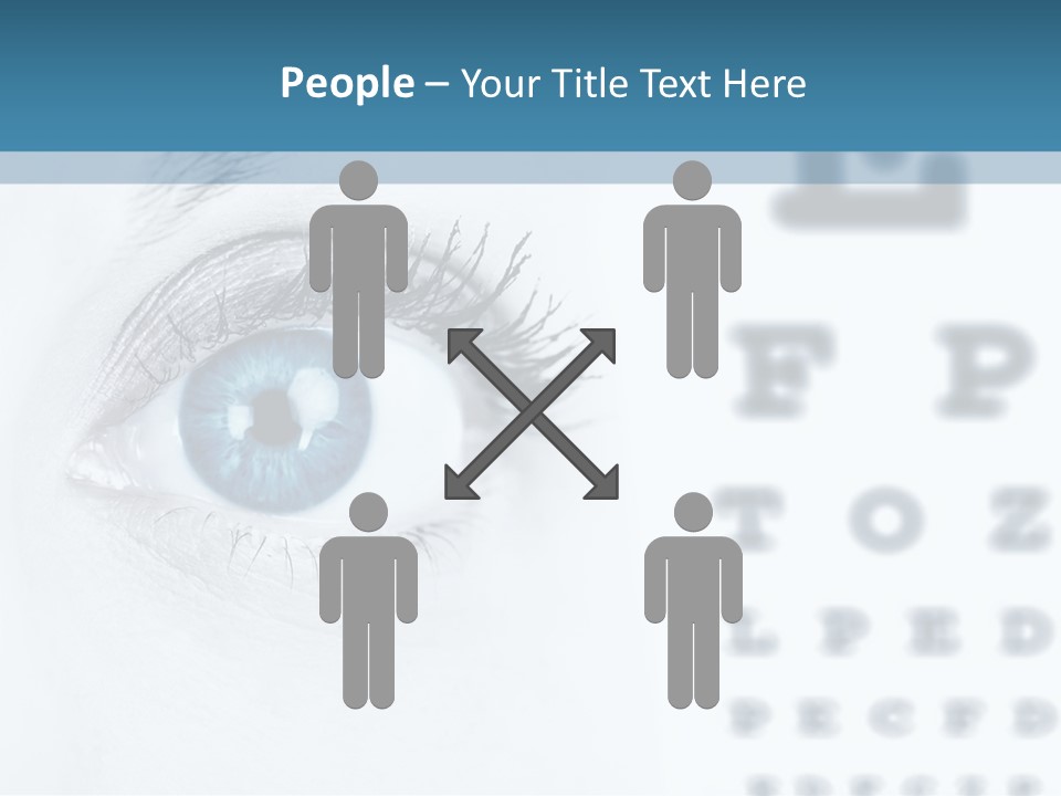 Number View Lens PowerPoint Template