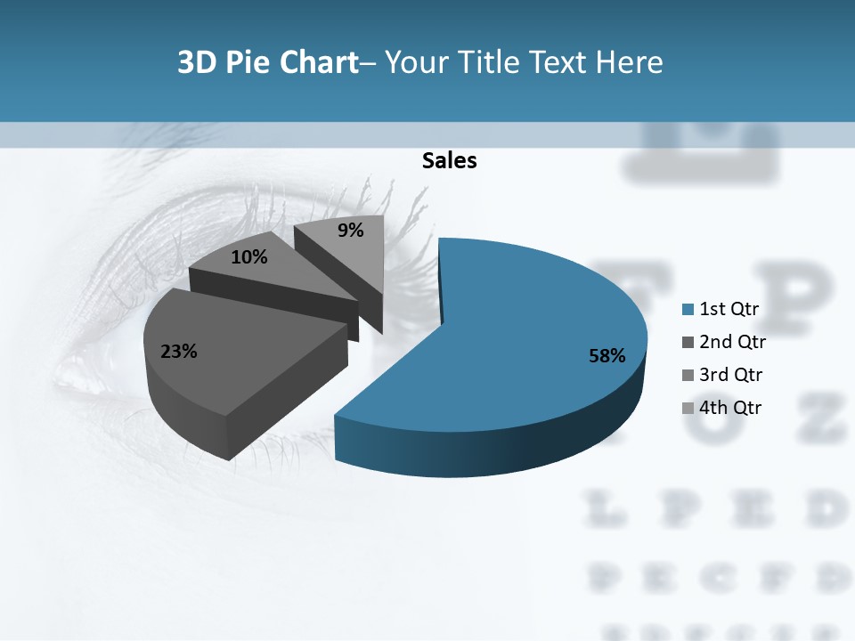 Number View Lens PowerPoint Template