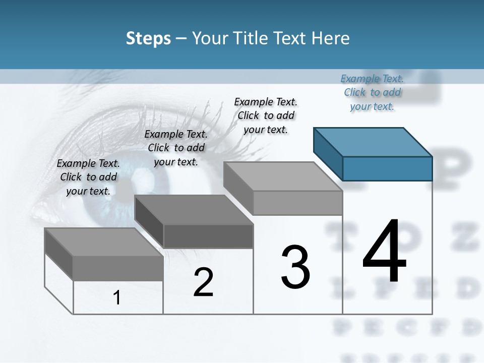 Number View Lens PowerPoint Template