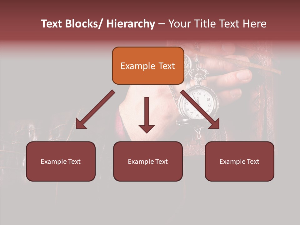 Omnibus Brown Leather Jacket PowerPoint Template