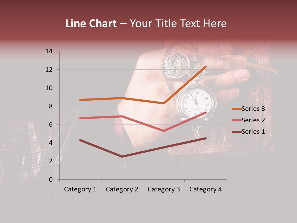 Omnibus Brown Leather Jacket PowerPoint Template