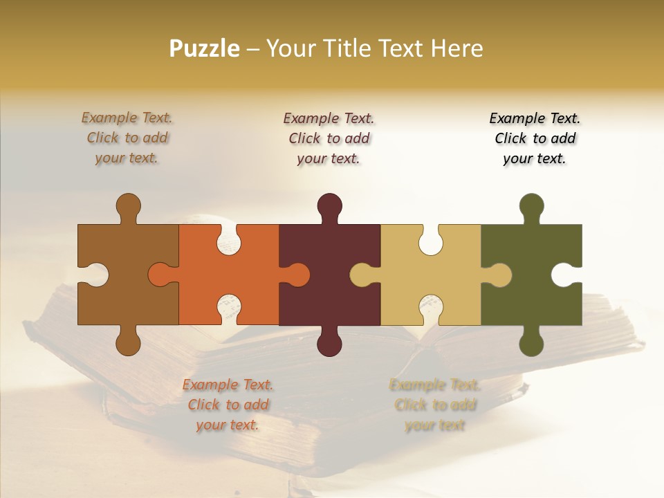 Background Reading Old PowerPoint Template