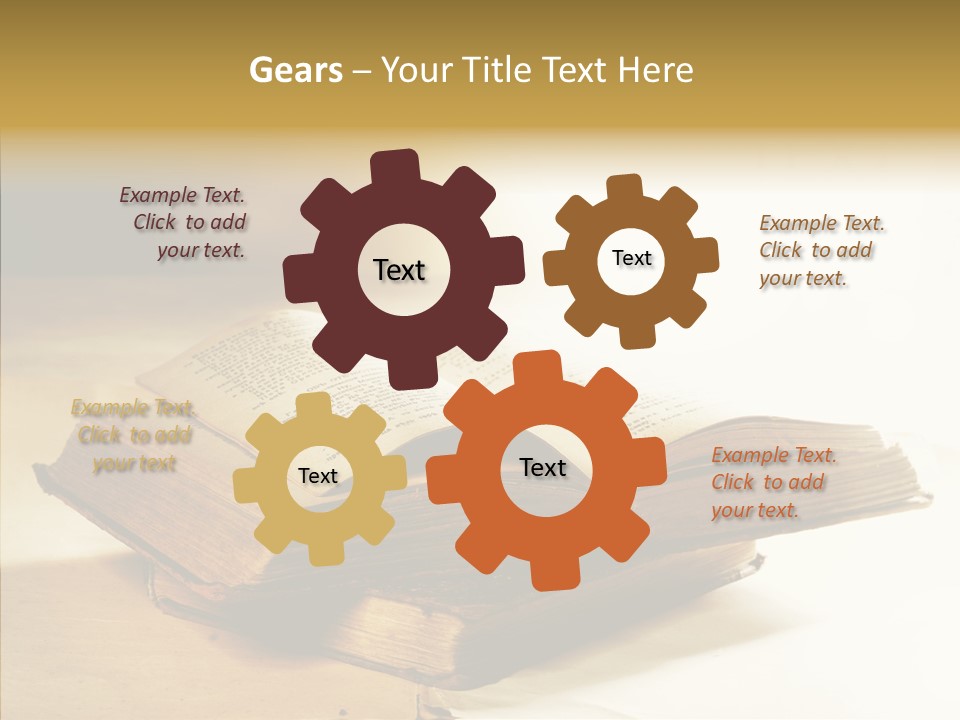 Background Reading Old PowerPoint Template