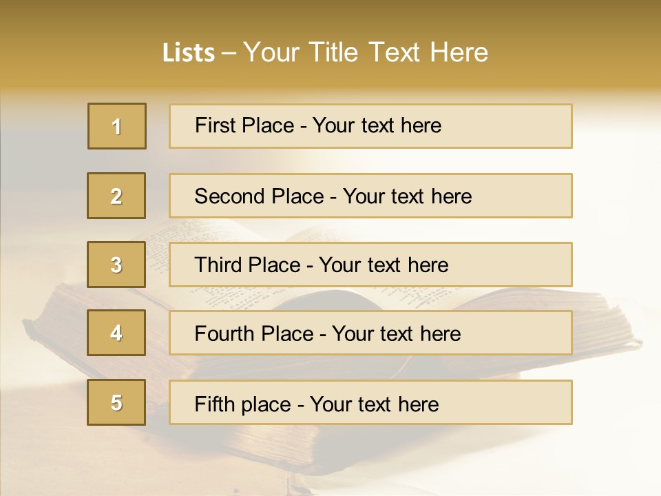 Background Reading Old PowerPoint Template