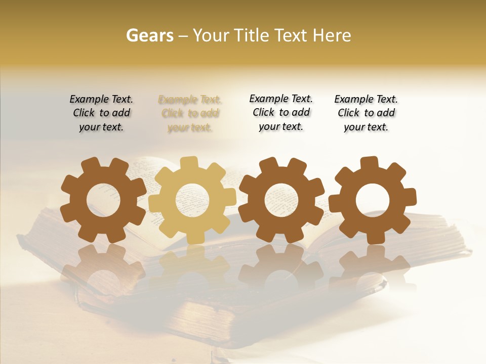 Background Reading Old PowerPoint Template