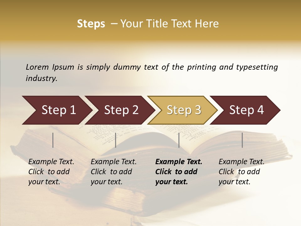 Background Reading Old PowerPoint Template