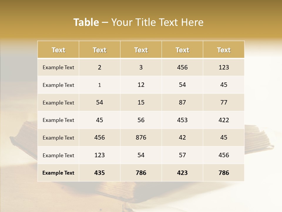 Background Reading Old PowerPoint Template
