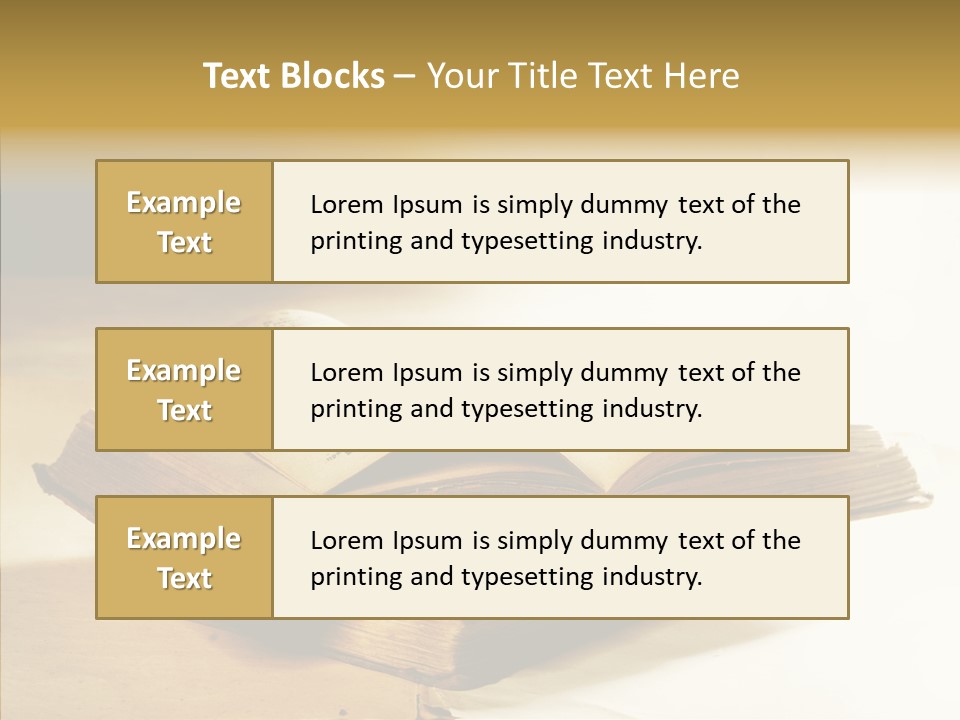 Background Reading Old PowerPoint Template