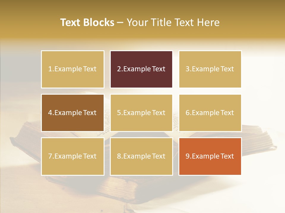 Background Reading Old PowerPoint Template