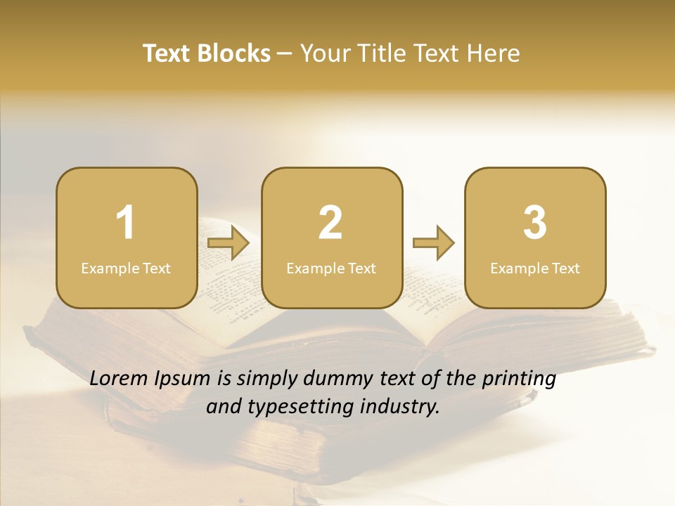 Background Reading Old PowerPoint Template