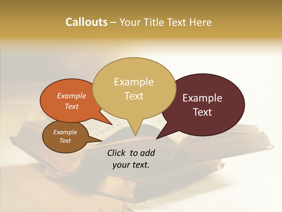 Background Reading Old PowerPoint Template