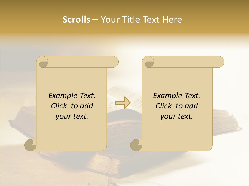 Background Reading Old PowerPoint Template