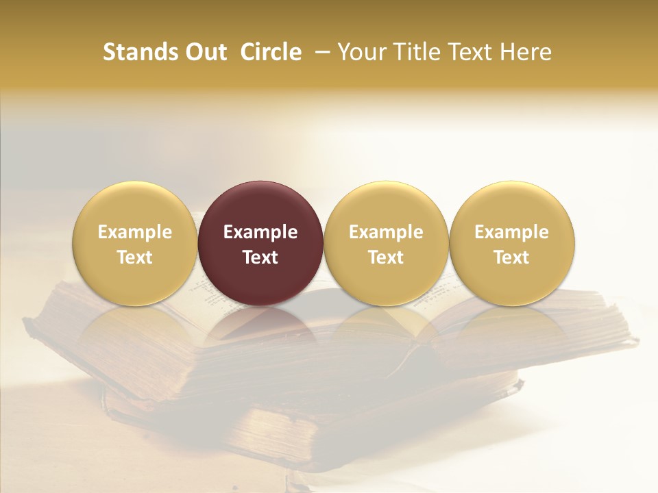 Background Reading Old PowerPoint Template