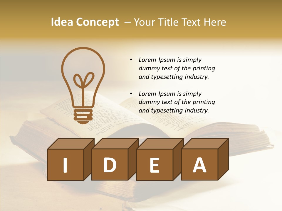 Background Reading Old PowerPoint Template