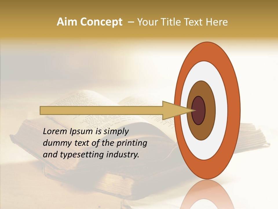 Background Reading Old PowerPoint Template