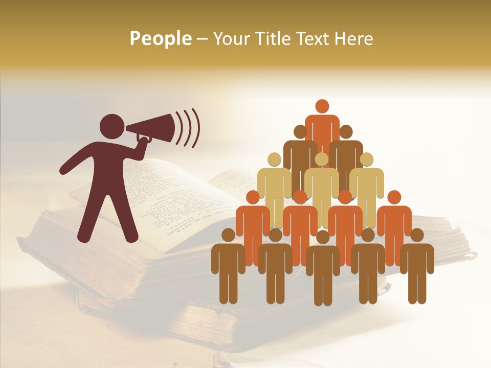 Background Reading Old PowerPoint Template