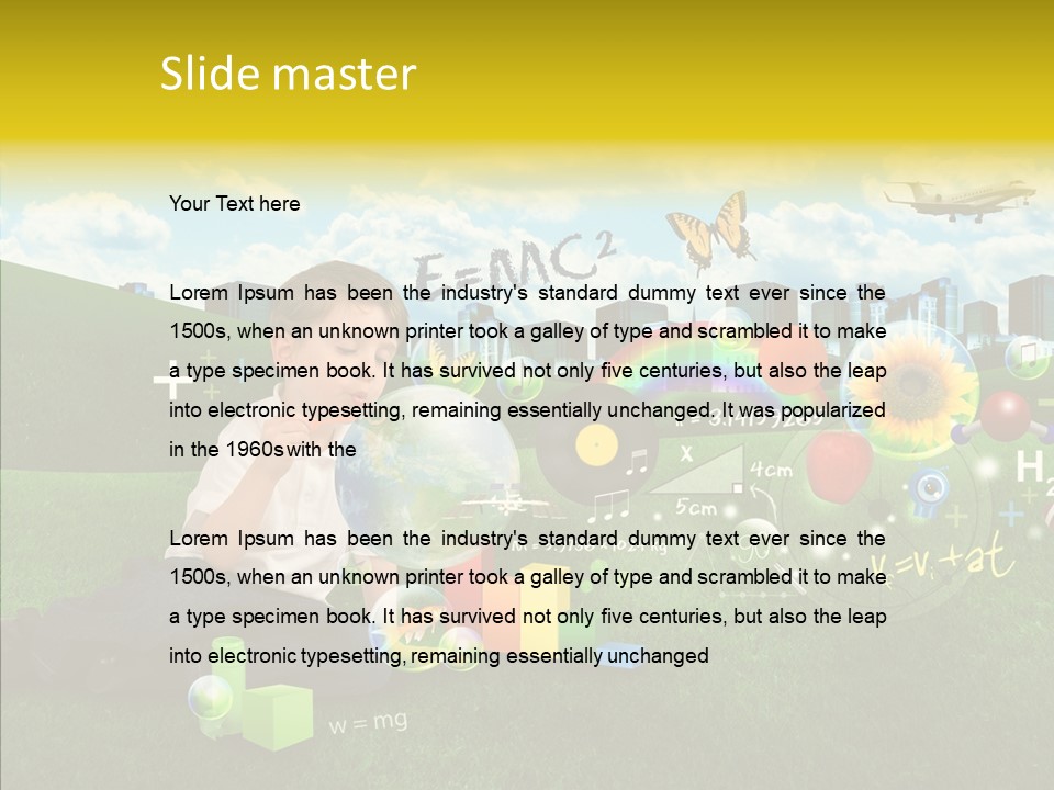 Genius School Smart PowerPoint Template