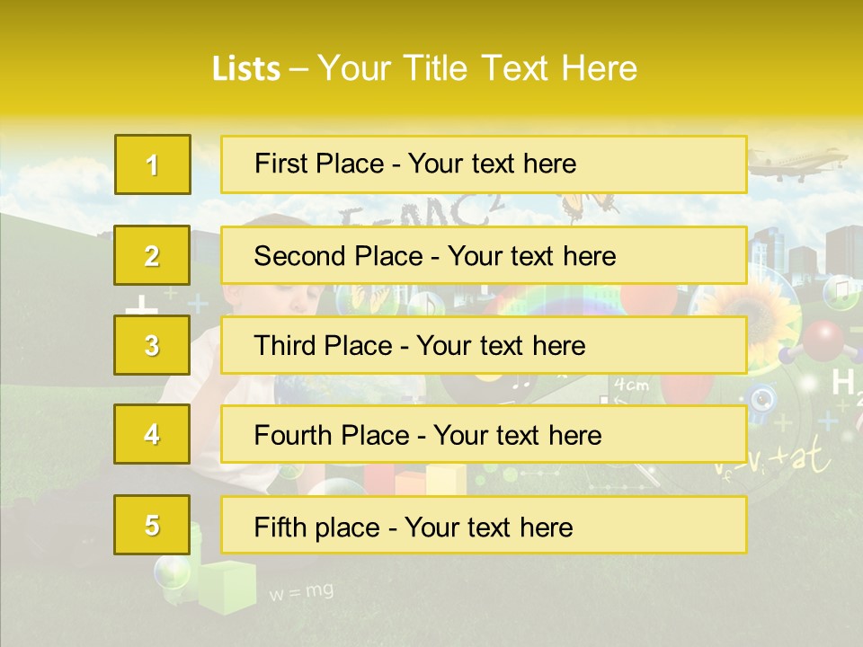 Genius School Smart PowerPoint Template