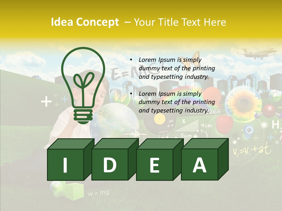 Genius School Smart PowerPoint Template