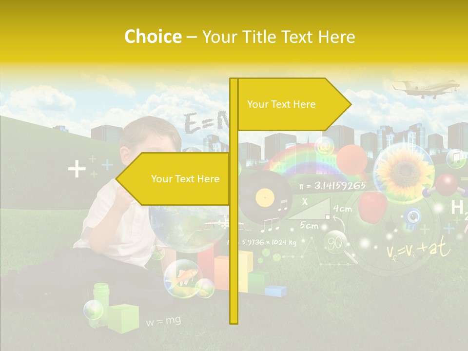 Genius School Smart PowerPoint Template