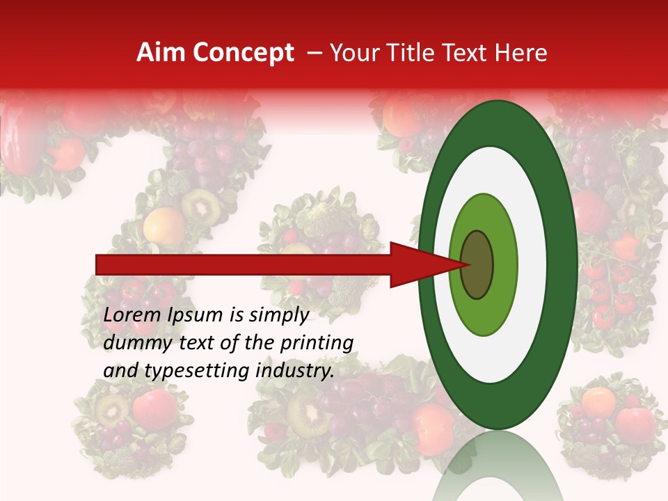 Question Full Grape PowerPoint Template