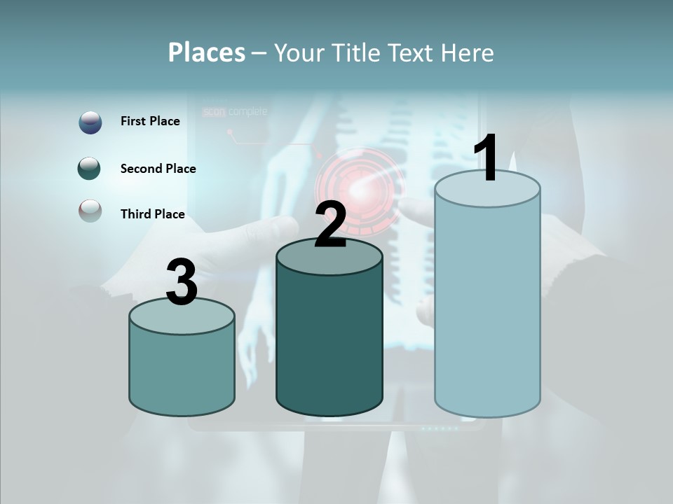 Computer Test Results PowerPoint Template