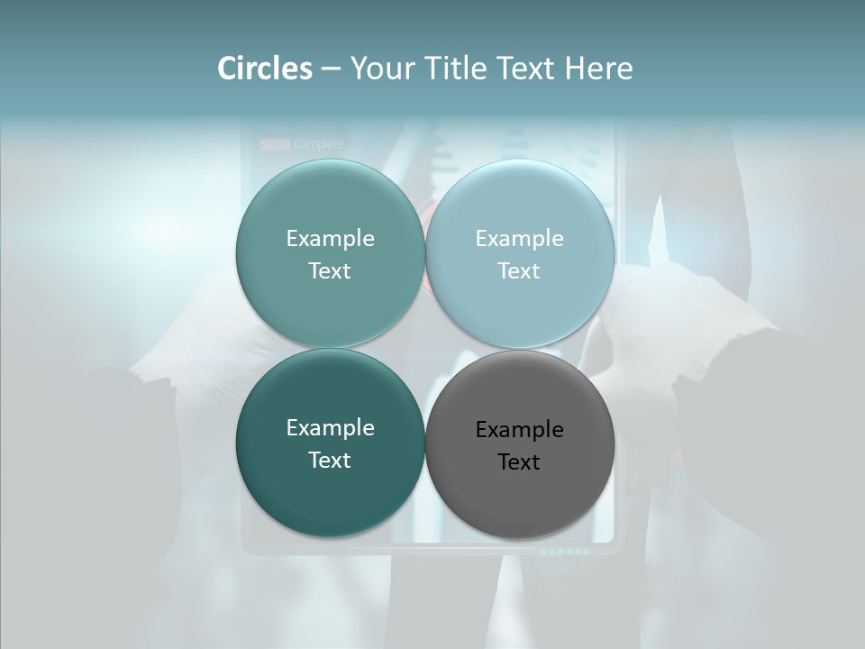 Computer Test Results PowerPoint Template