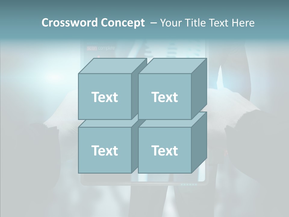 Computer Test Results PowerPoint Template