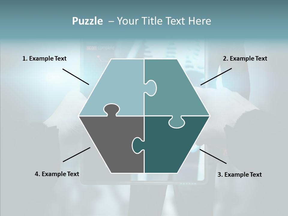 Computer Test Results PowerPoint Template