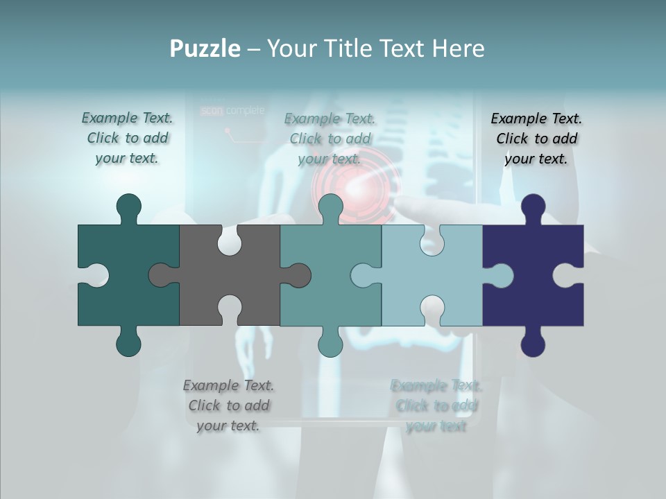 Computer Test Results PowerPoint Template