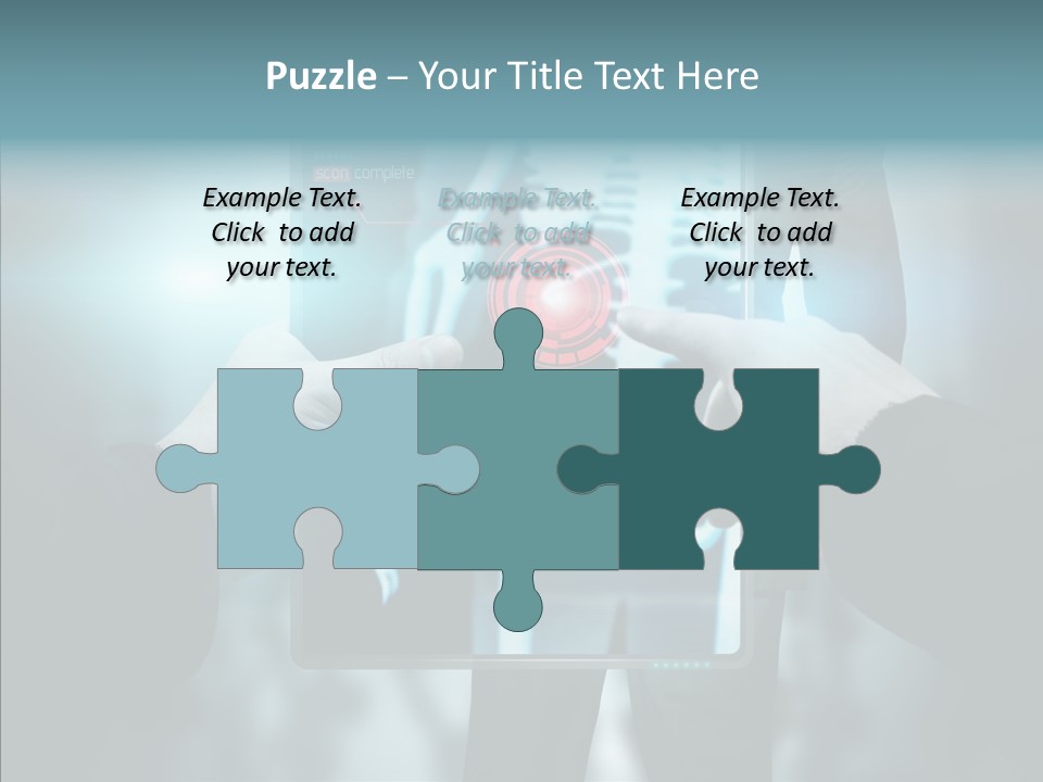 Computer Test Results PowerPoint Template