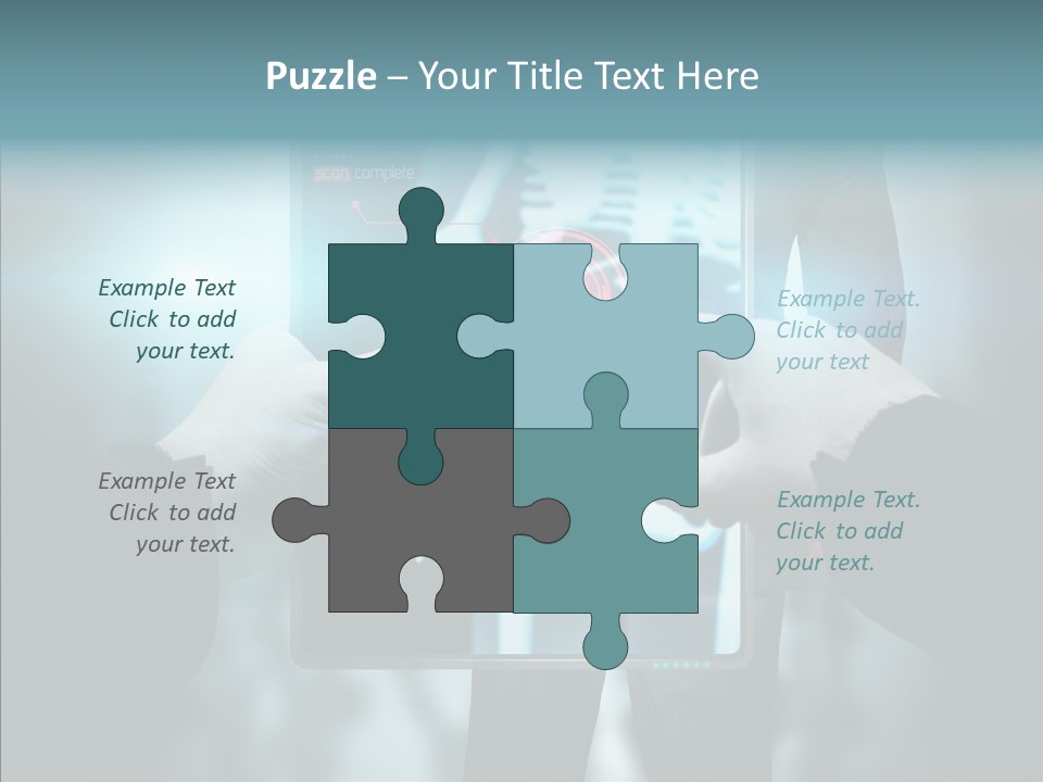 Computer Test Results PowerPoint Template