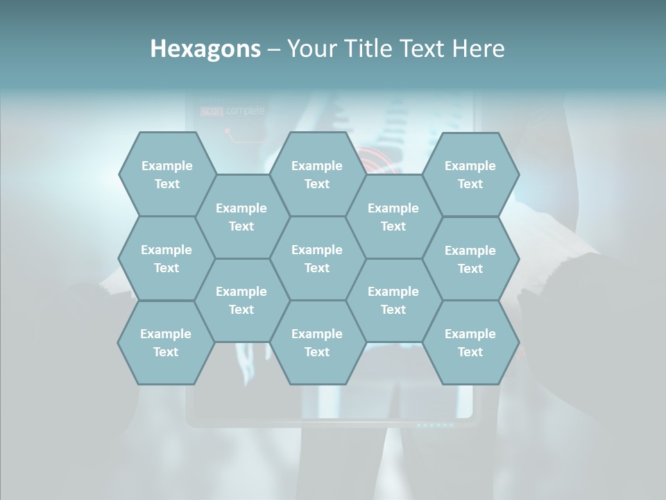 Computer Test Results PowerPoint Template