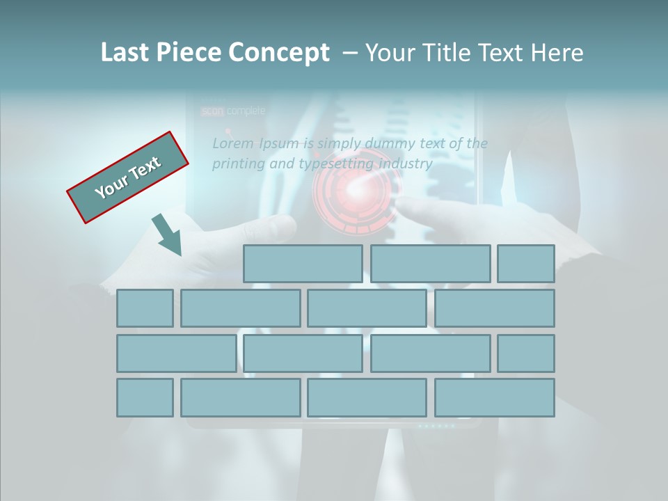 Computer Test Results PowerPoint Template