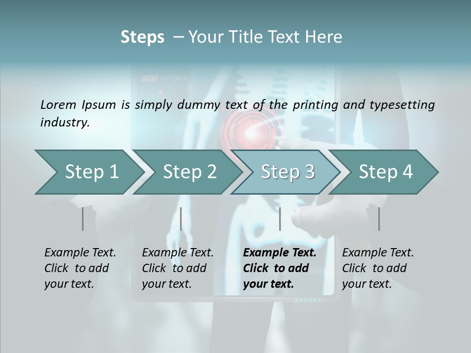 Computer Test Results PowerPoint Template