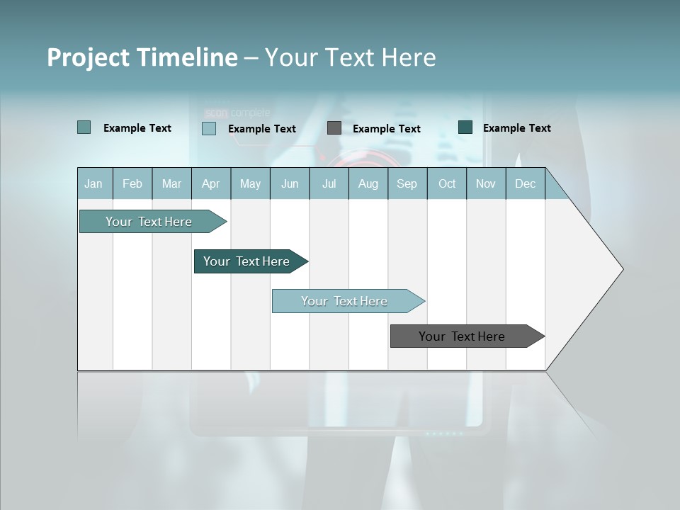 Computer Test Results PowerPoint Template
