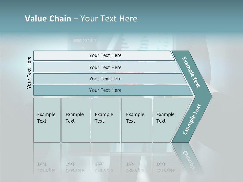 Computer Test Results PowerPoint Template