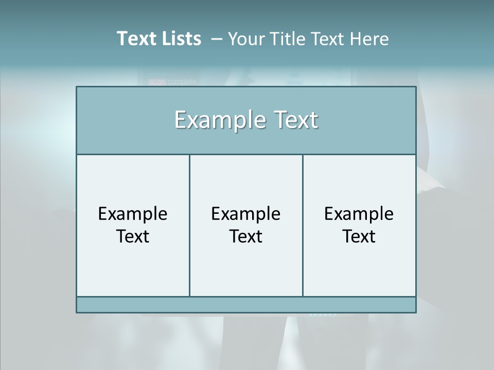 Computer Test Results PowerPoint Template