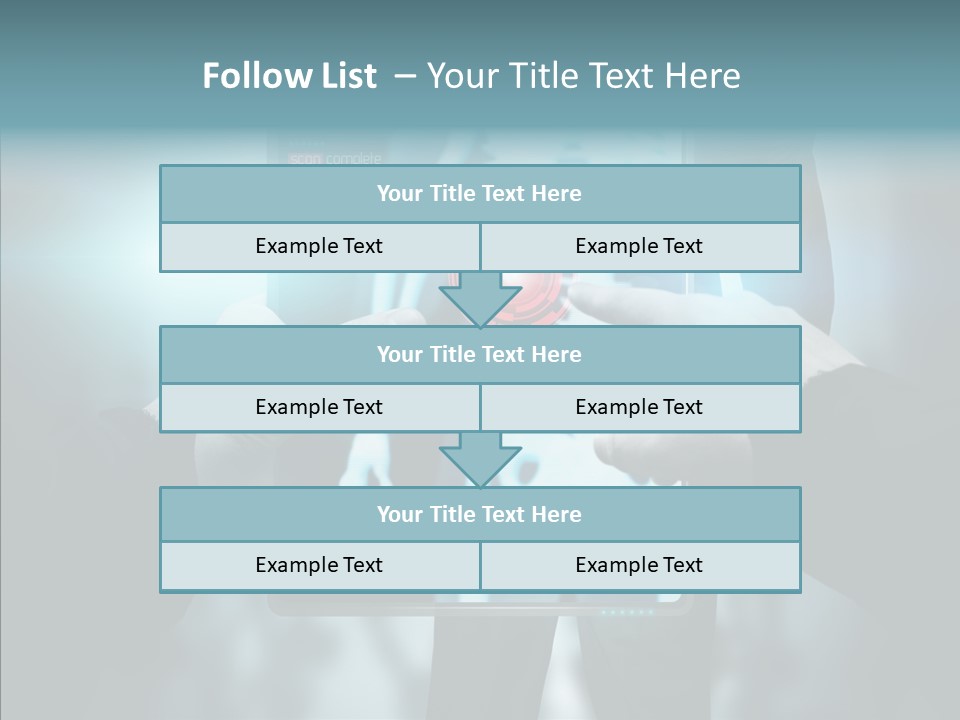 Computer Test Results PowerPoint Template