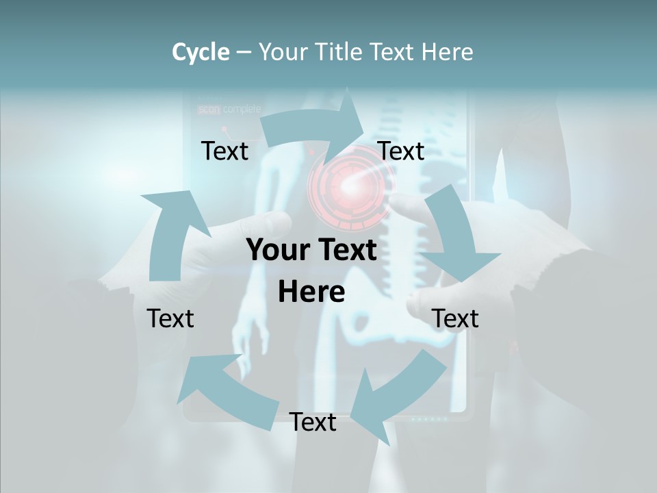 Computer Test Results PowerPoint Template