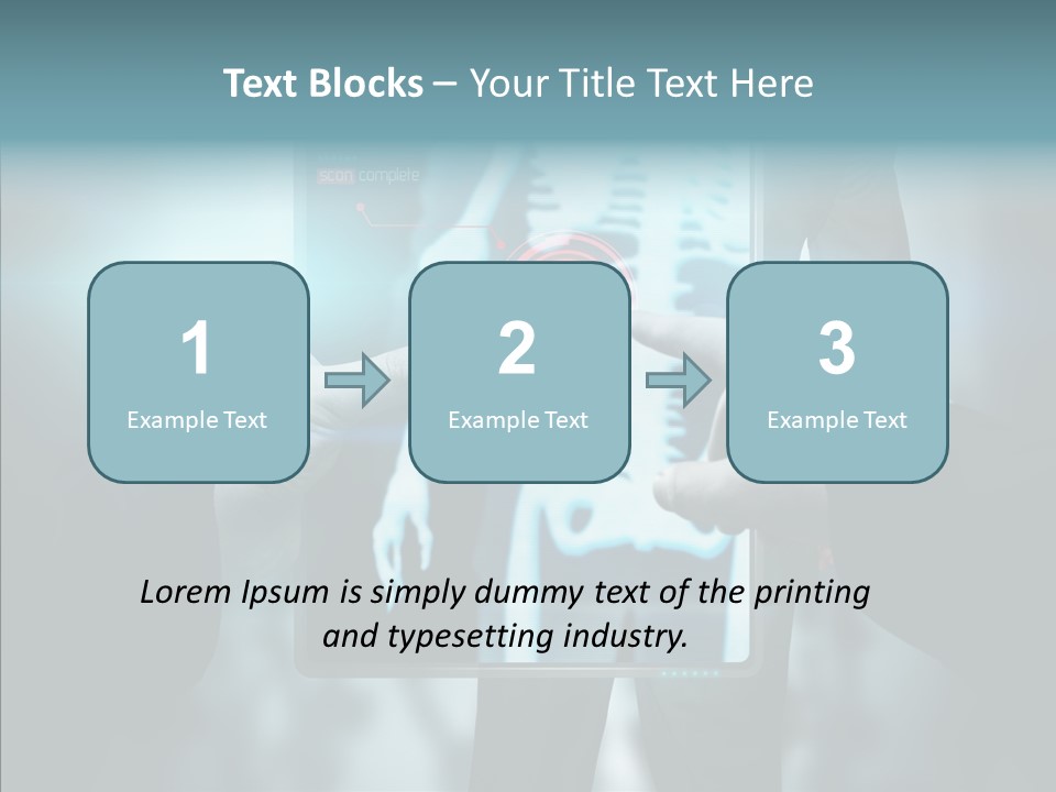 Computer Test Results PowerPoint Template