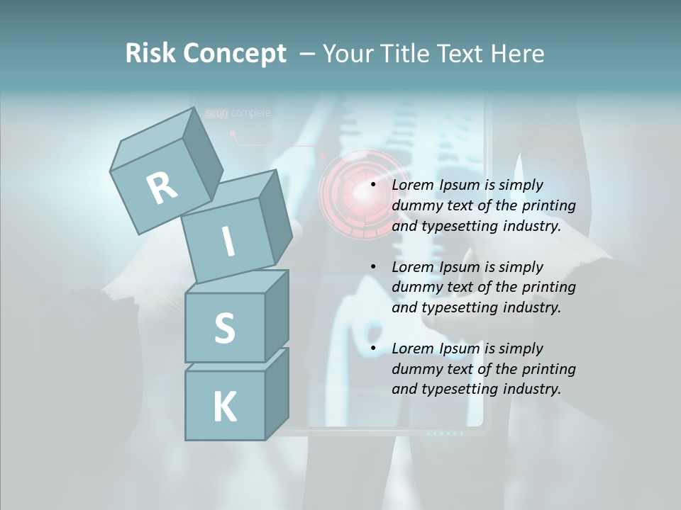Computer Test Results PowerPoint Template