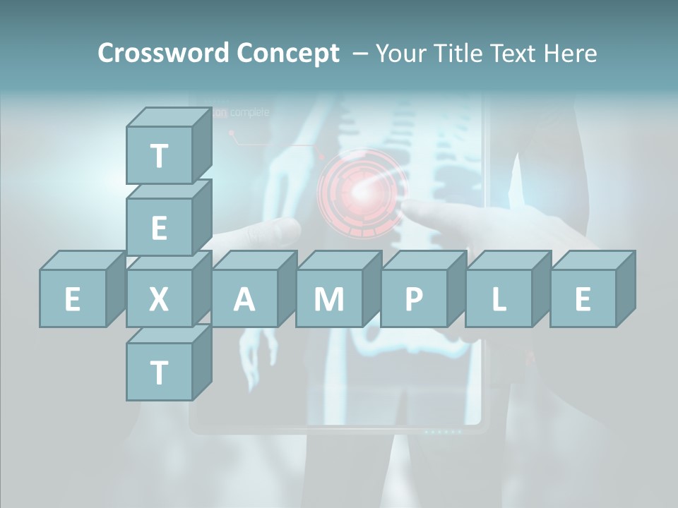 Computer Test Results PowerPoint Template