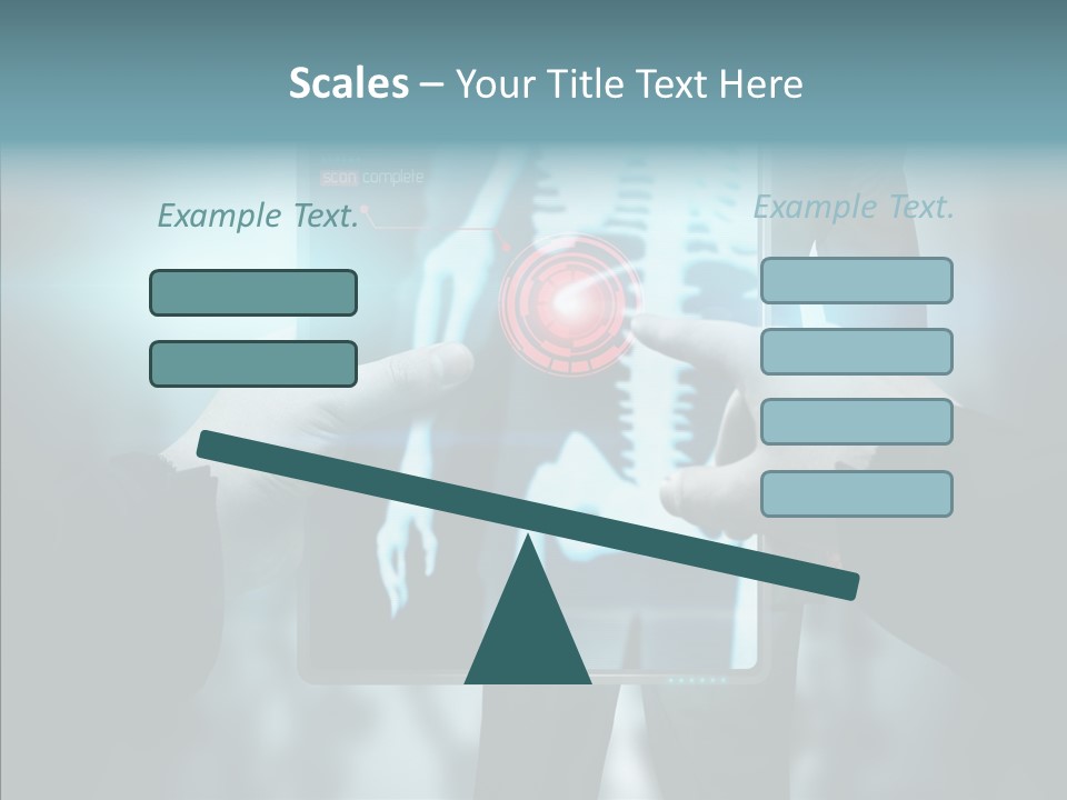 Computer Test Results PowerPoint Template