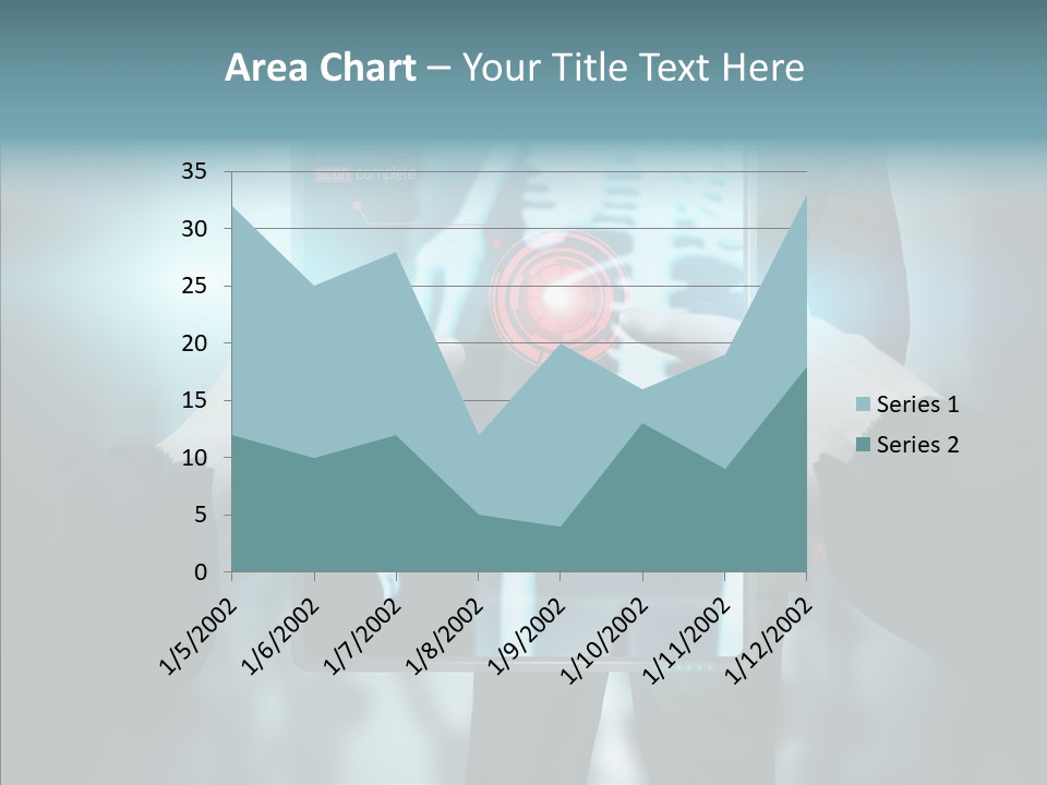 Computer Test Results PowerPoint Template
