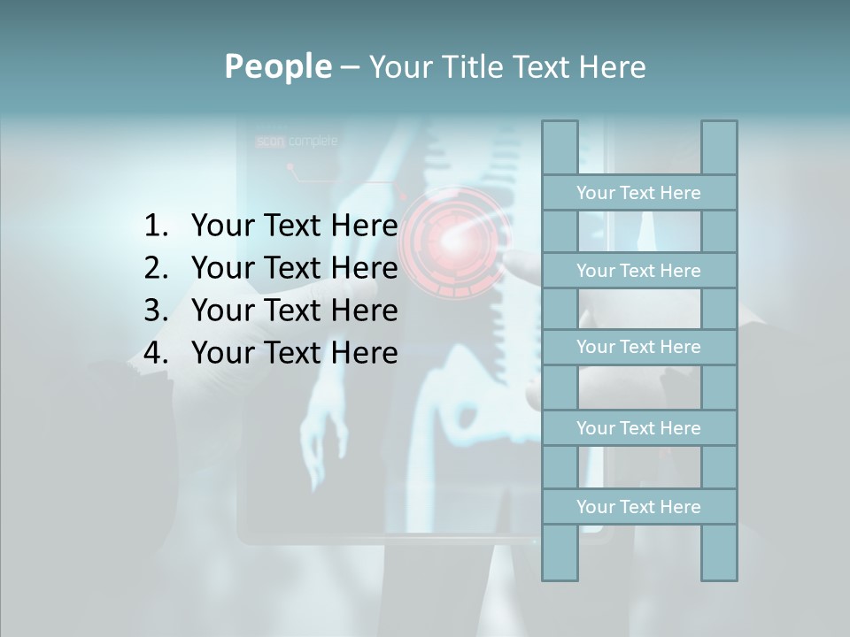 Computer Test Results PowerPoint Template