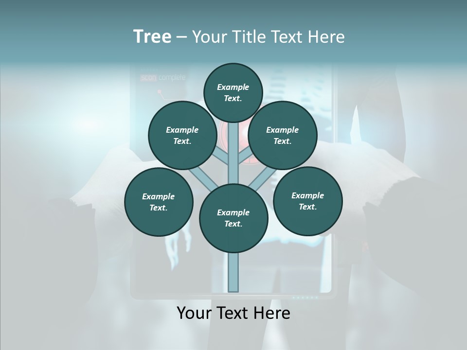 Computer Test Results PowerPoint Template
