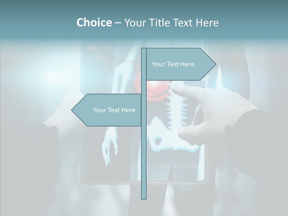 Computer Test Results PowerPoint Template