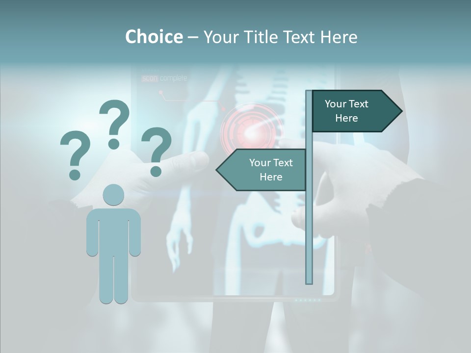 Computer Test Results PowerPoint Template